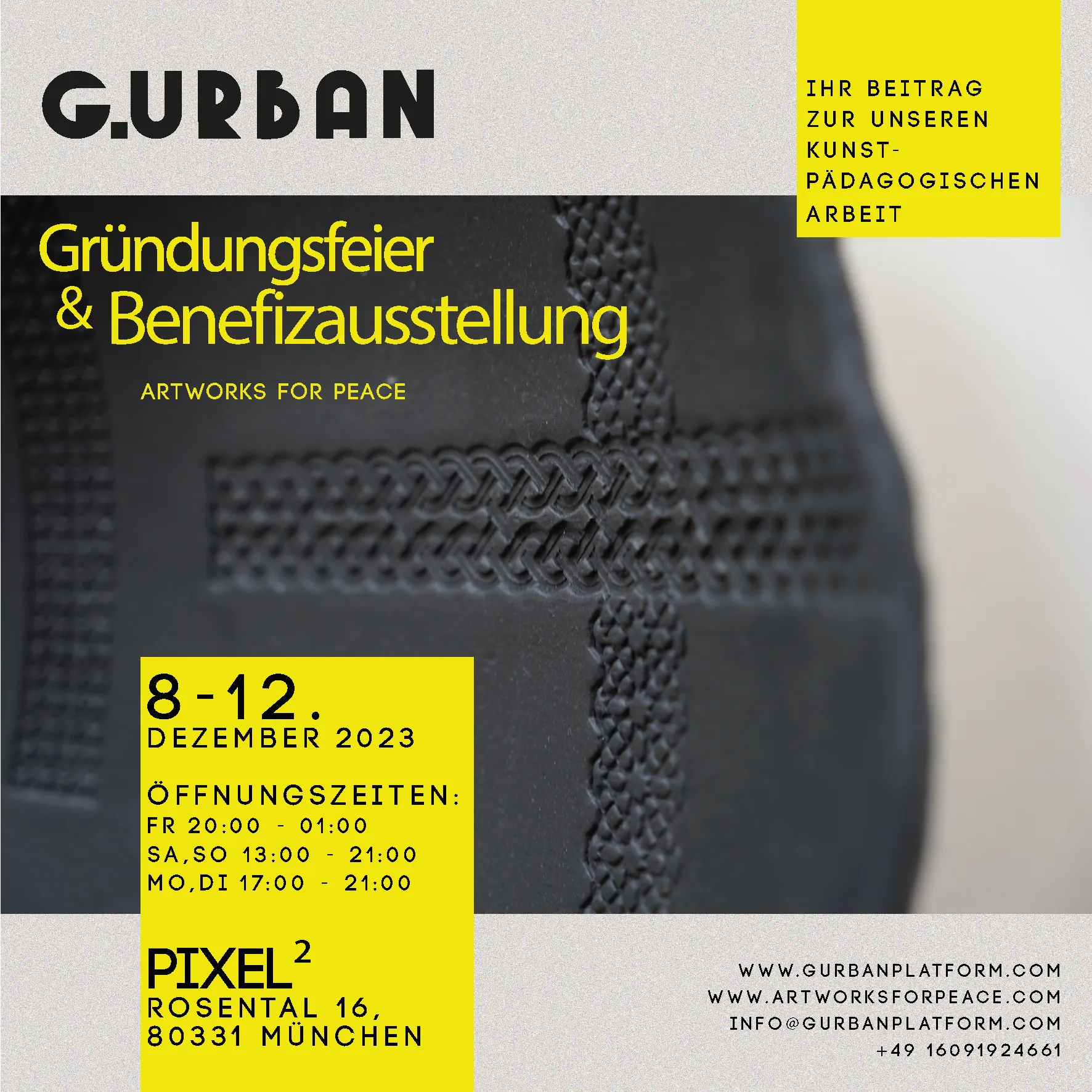 poster, Foundation event banner